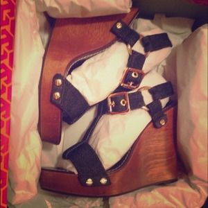 Tory Burch wedges size 6.5 & 7.5 (best offers)