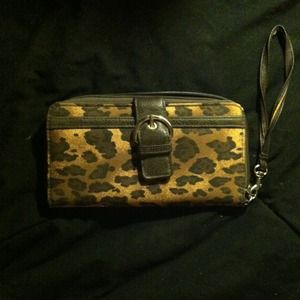 Leopard Print Wallet