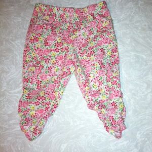 Floral bottoms 2T
