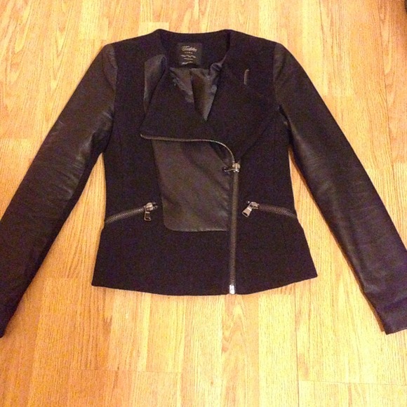 Zara leather jacket