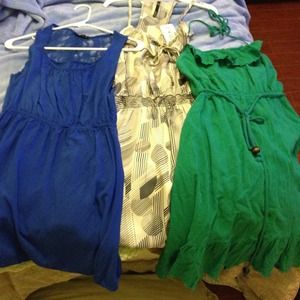 3 cute dresses