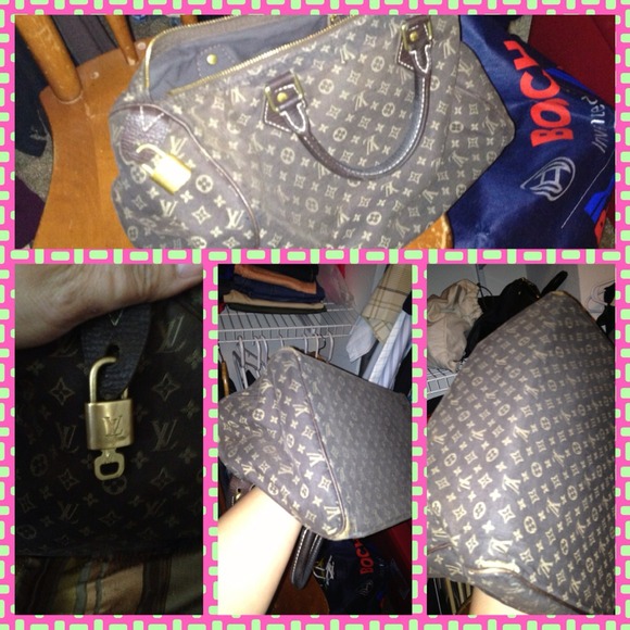 ***SOLD**Authentic Louis Vuitton Mini Lin Speedy30