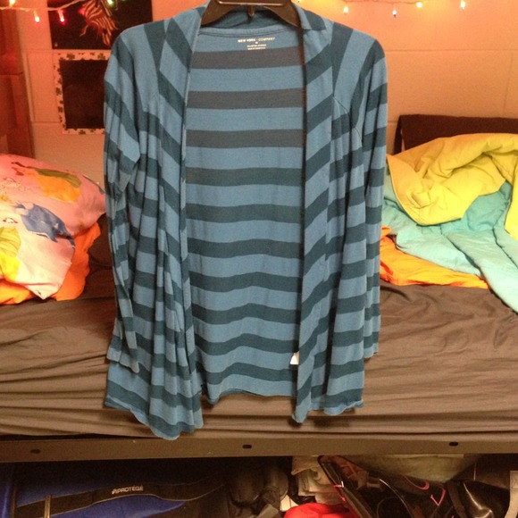 Striped cardigan