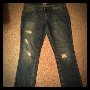 Brand new men's Aeropostale Benton bootcut jeans.
