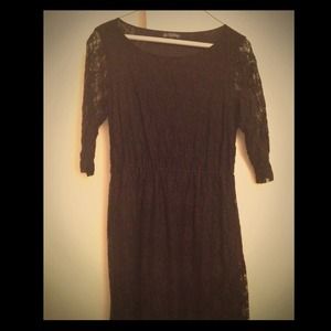 RESERVED Black lace dress/Hollister bundle