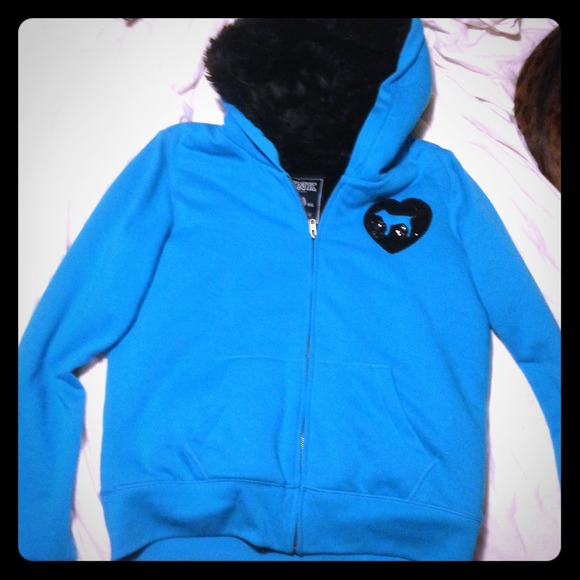 Furry Victoria secrets jacket