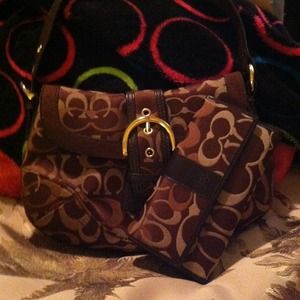 👜👜 Coach bundle purse and wallet