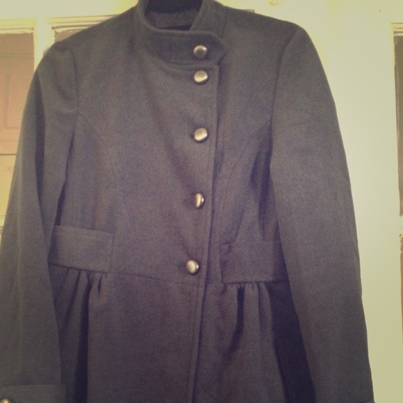 ❤Reserved❤ Dark grey Delia's medium coat