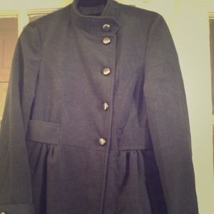 ❤Reserved❤ Dark grey Delia's medium coat