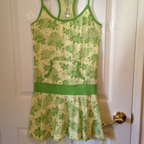 Yellow /green. Dress for hot summer comin