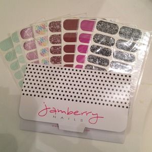 PRICE REDUCED!!! Jamberry Nail Sheilds (8 sets)