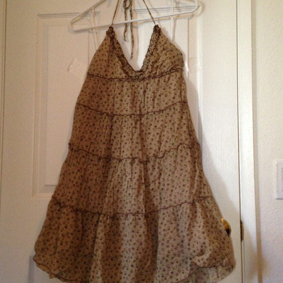 Brown dress very cute