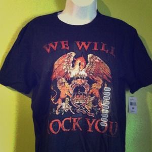 "We Will Rock You" Rocker T-Shirt