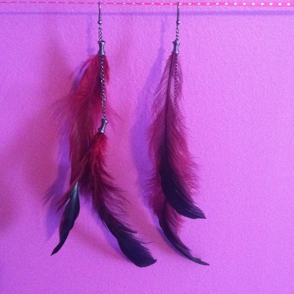 Feathered Earrings