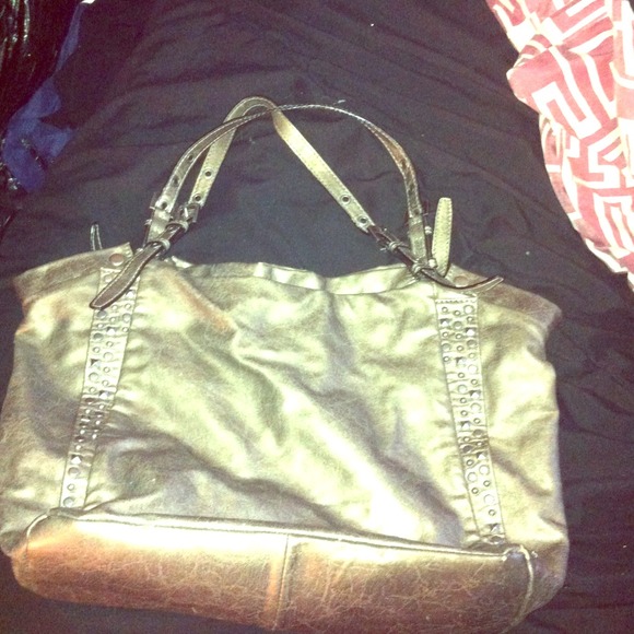 Basic Metallic handbag