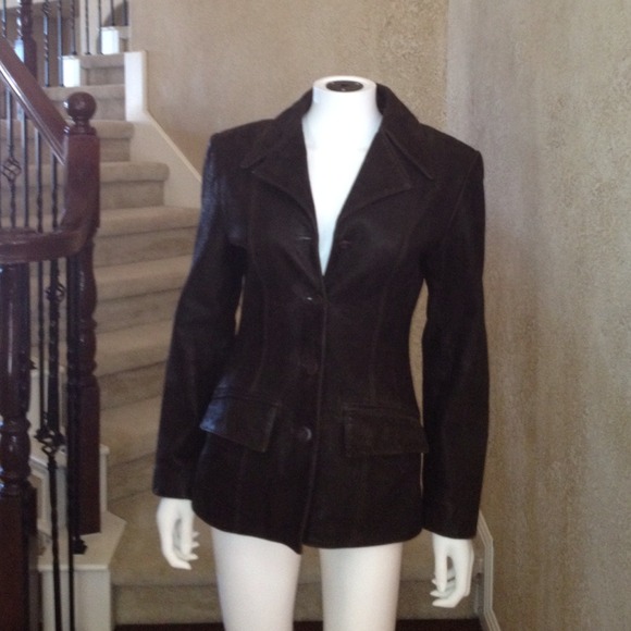 Leather jacket- reserved for bundle SOLD