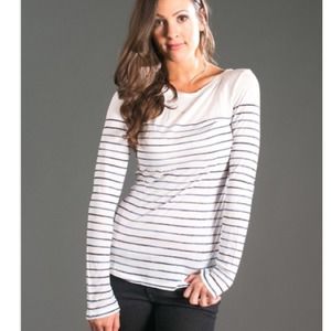New- Stylestalker- Belle Du Jour Striped Long Slv