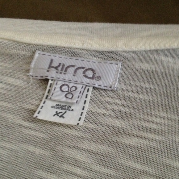 TRADED! NWOT Long sleeve cream top! - Picture 2 of 3