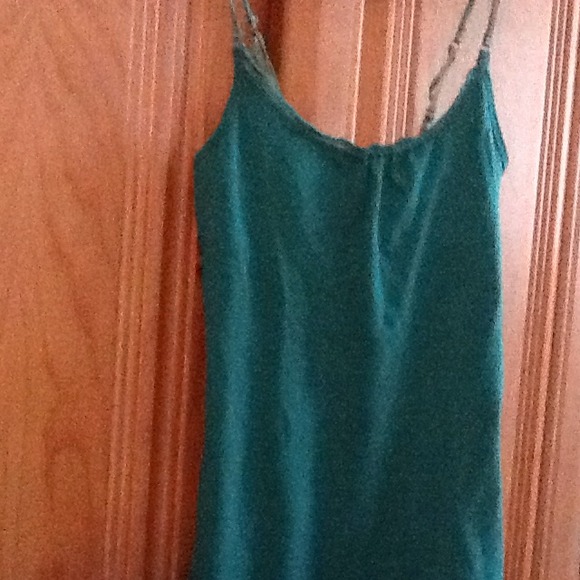 Teal green tank volcom small