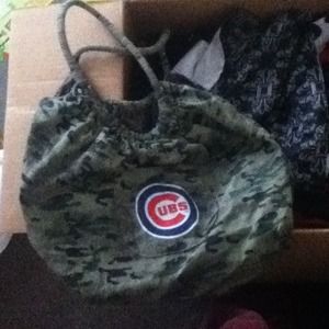 Camo cubs purse