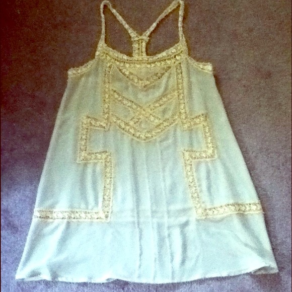 Urban Outfitters Gorgeous Sparkle & Fade Tank Top