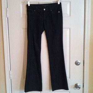 Navy blue denim jeans