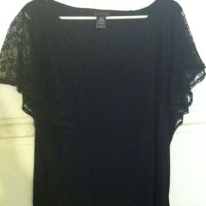 Black/Lace sleeves
