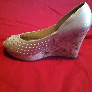 Charlotte Russe  corkscrew wedges