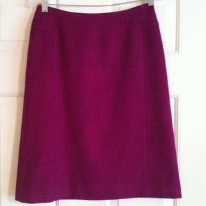 Wool/20% cashmere skirt