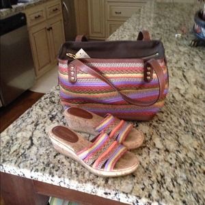 Eric Jabits Cajun bag and wedge