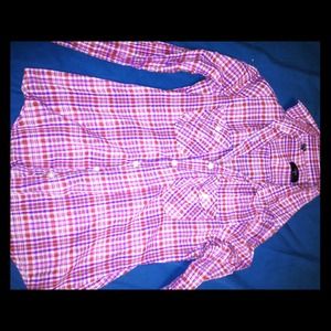 ✨FREE SHIRT W PURCHASE!✨Plaid collar button down