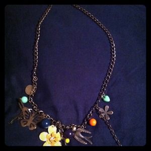 💥Traded💥Spring necklace with charms!