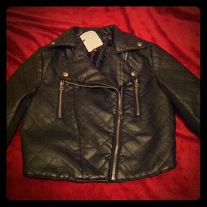 Leather jacket