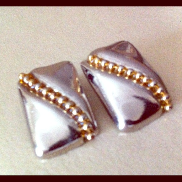 Silver & Gold vintage Earrings