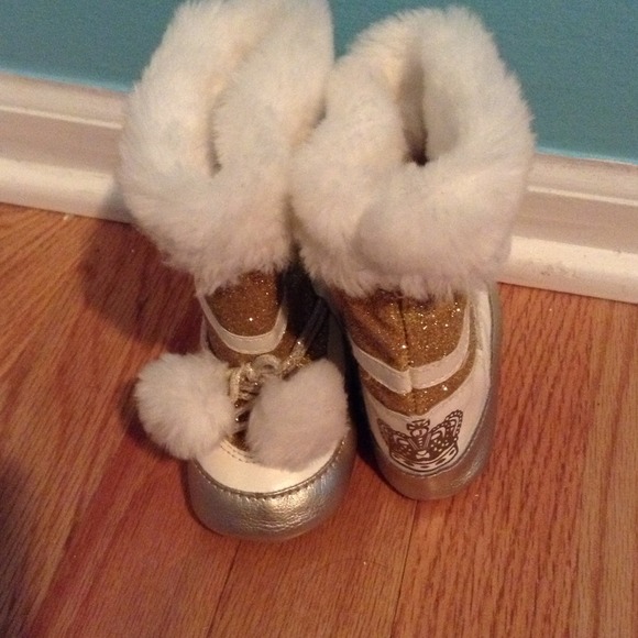 SOLD!! Juicy Couture baby boots! just reduced!