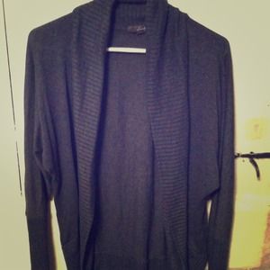💥SOLD! Gray open loose fit cardigan.