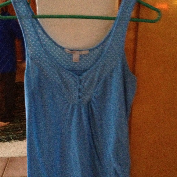 Blue blue flowing tank! Very very cute!