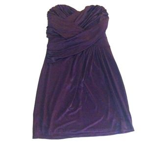 Express Strapless Party Dress