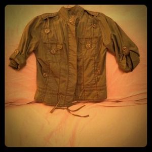 Reserved for @fajustme Army Green military jacket!