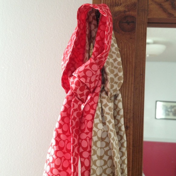 ***SOLD***Authentic Coach headband scarves