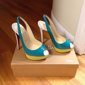 New with box, Authentic Christian Louboutin heels