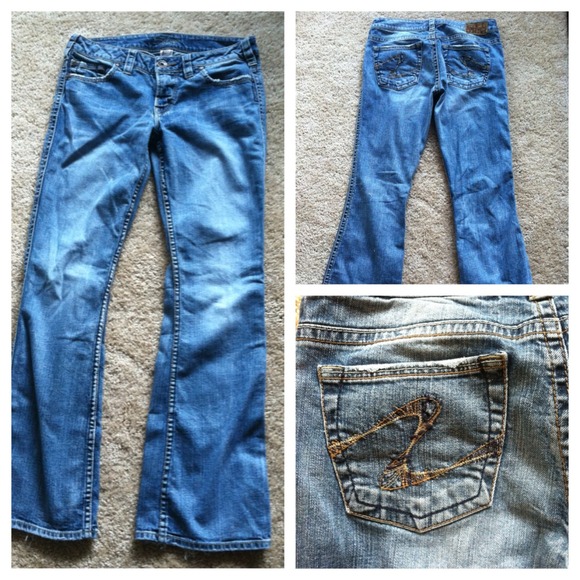 Light wash Silver jeans