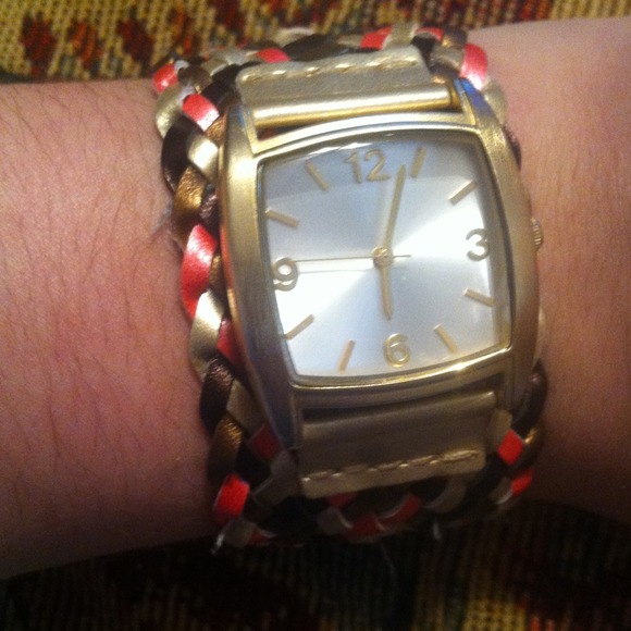 **RESERVED** multi braided stainless steel watch