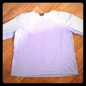 A GUY'S POLO Baby Blue Long Sleeve Shirt!