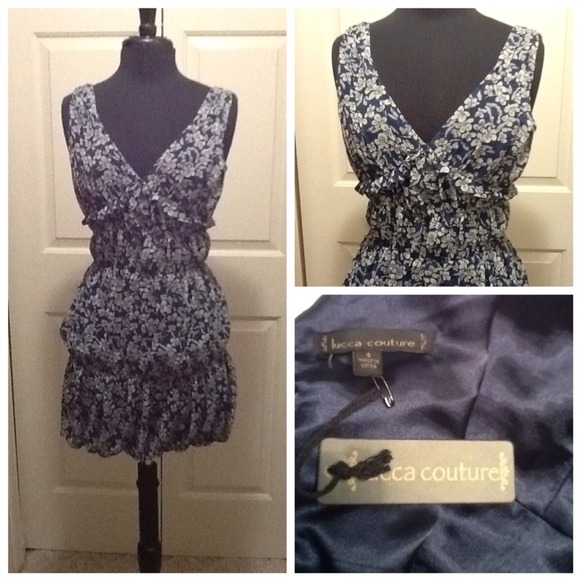NWT adorable Lucca Couture bubble dress size small