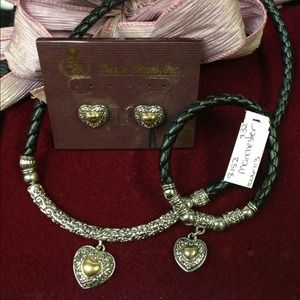 Premier "Manchester" necklace, earrings & bracelet