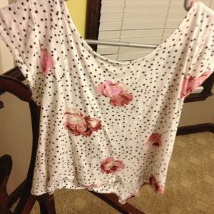 Rue 21 size small open back top