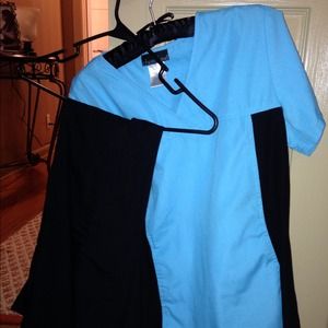Turquoise & Black Scrubs!