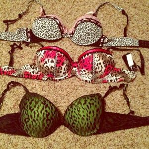 Leopard bra bundle!