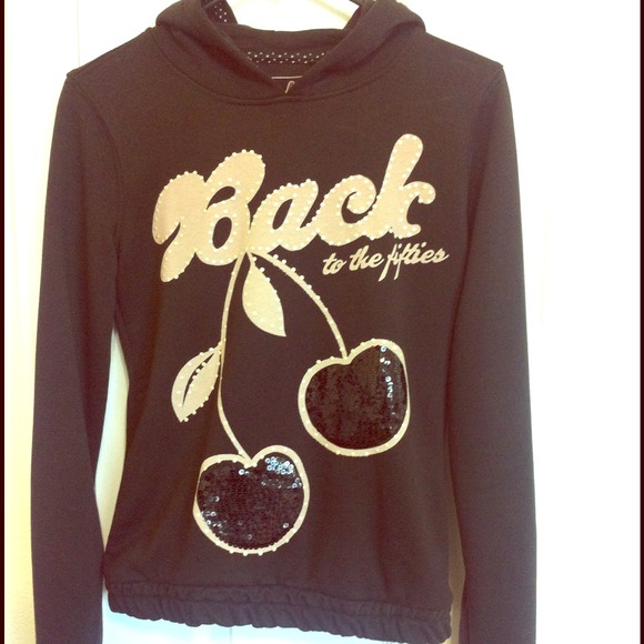 Cute hooded sweatshirt